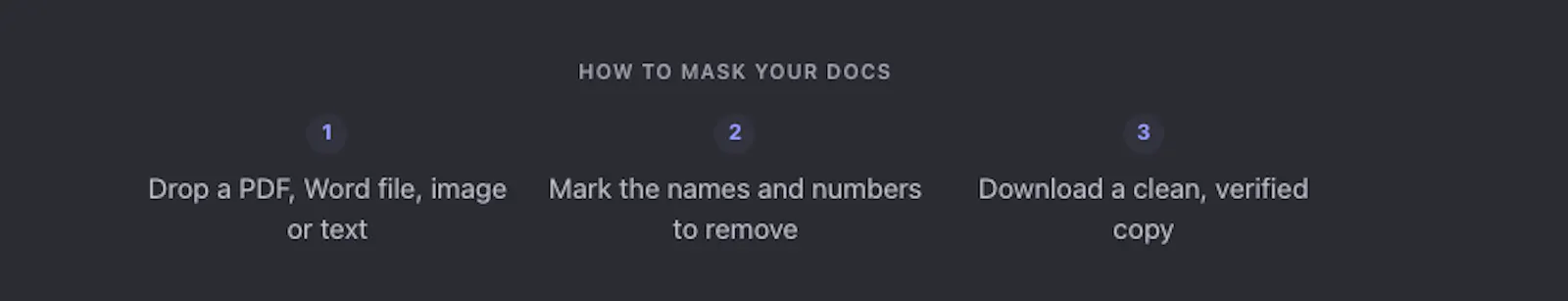 maskyourdocs screenshot 2