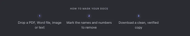 maskyourdocs screenshot 2