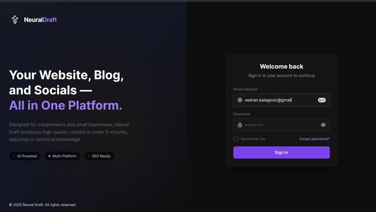 Neural Draft gallery image