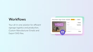 Sign Customiser gallery image