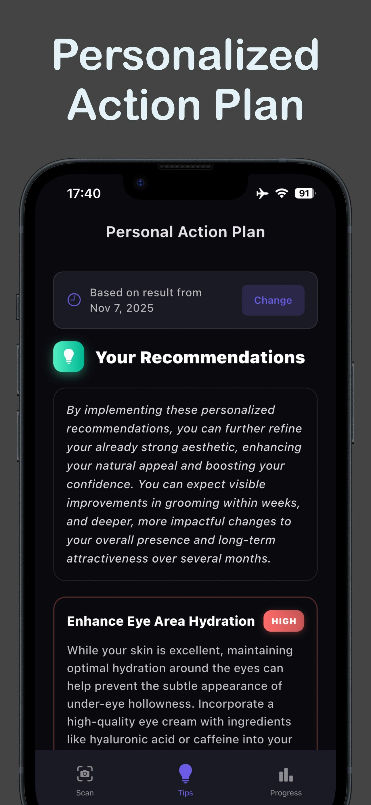 Attractiveness AI - Screenshot 3 showing product features and functionality