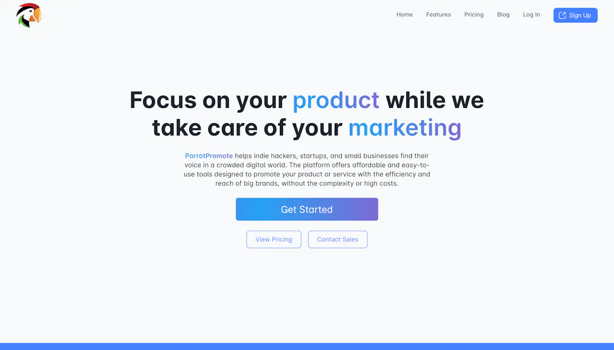 ParrotPromote