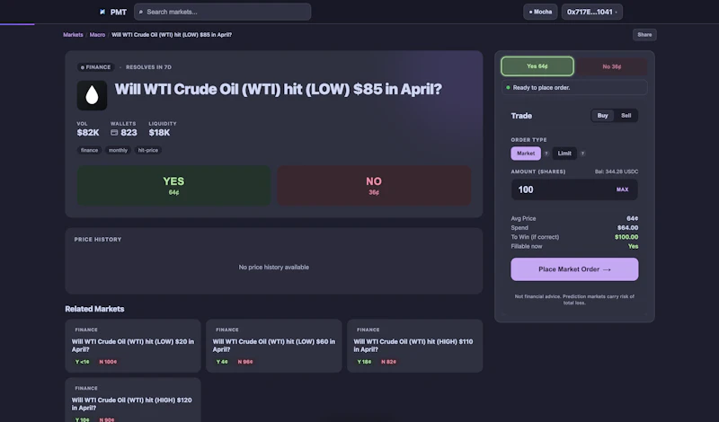Polymarket Trade — Live Analytics screenshot 5