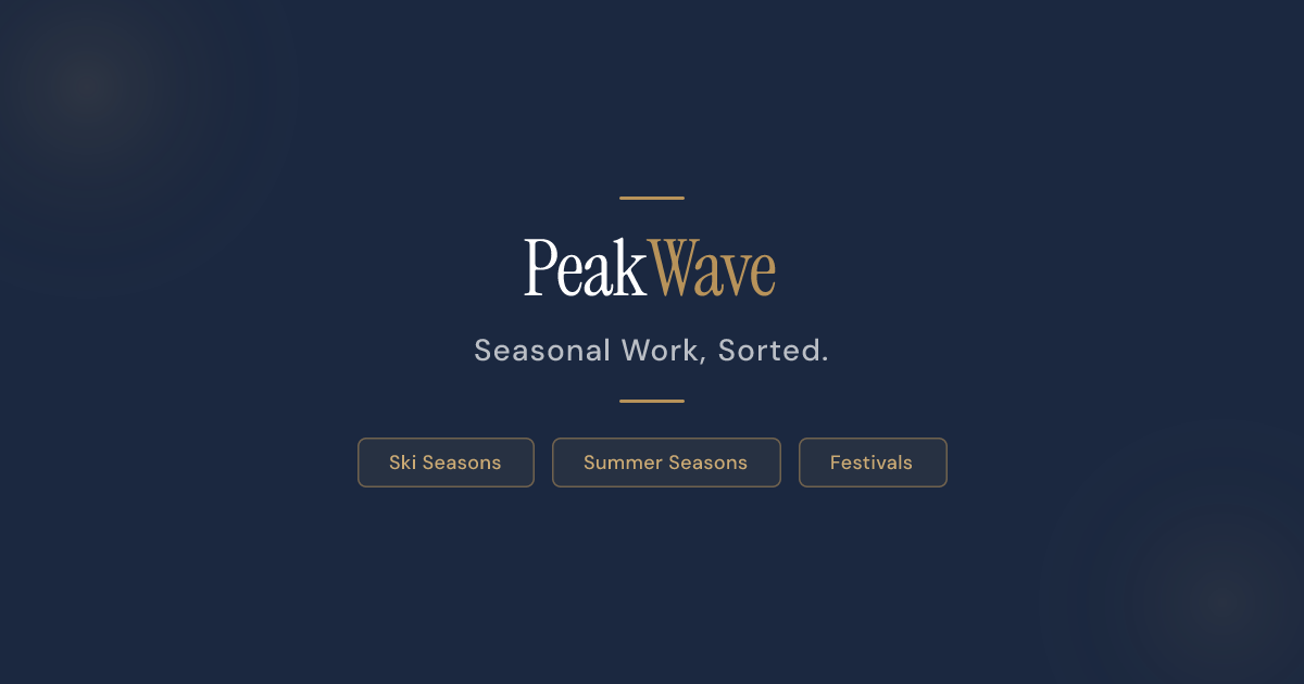 PeakWave gallery image