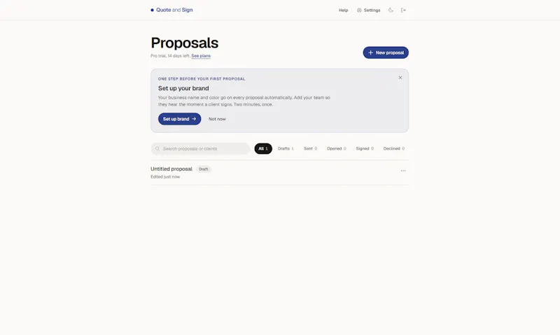 Quote and Sign screenshot 6