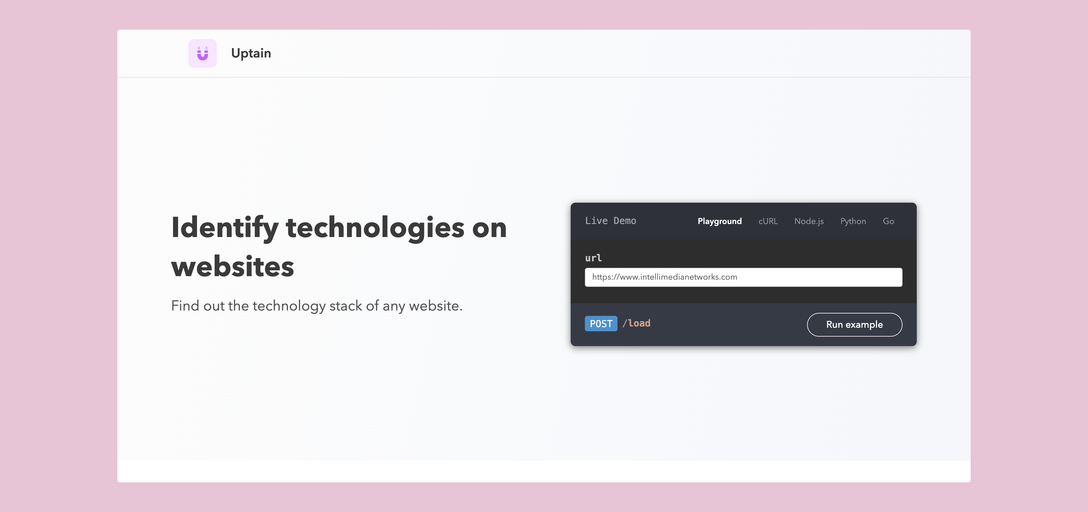 Uptain gallery image