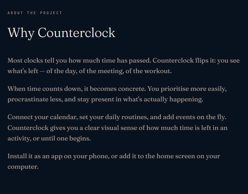 CounterClock gallery image