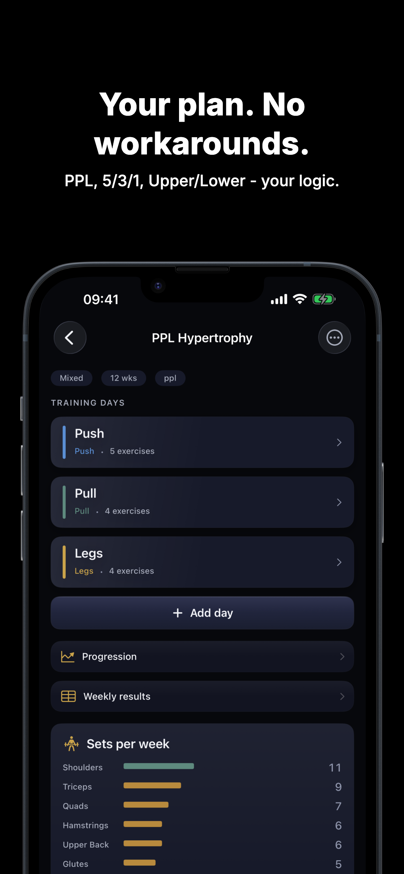 Pully - Gym Log & Tracker gallery image