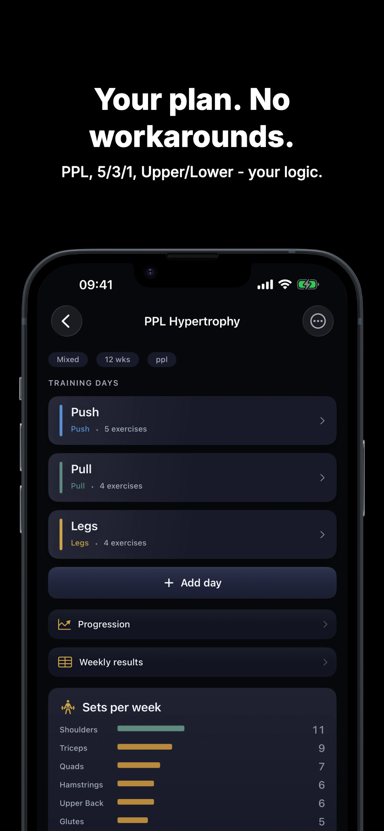 Pully - Gym Log & Tracker screenshot 7
