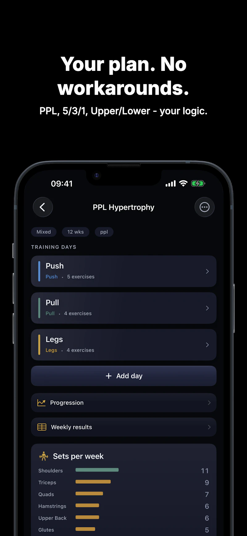 Pully - Gym Log & Tracker screenshot 7