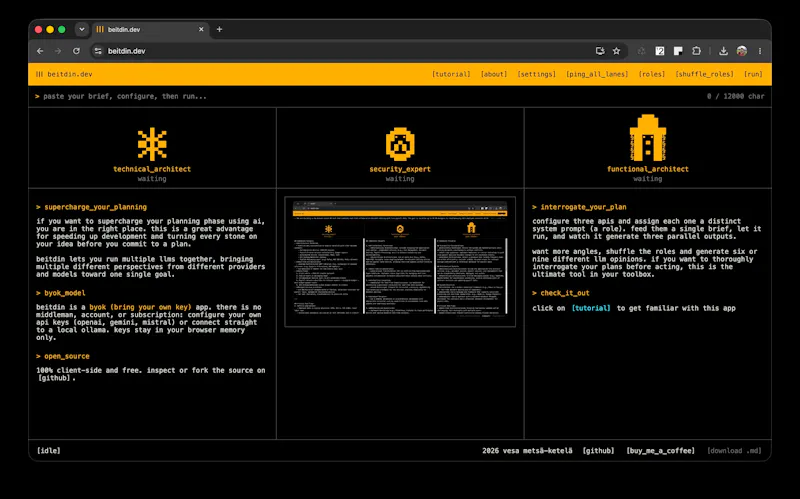 beitdin.dev screenshot 1