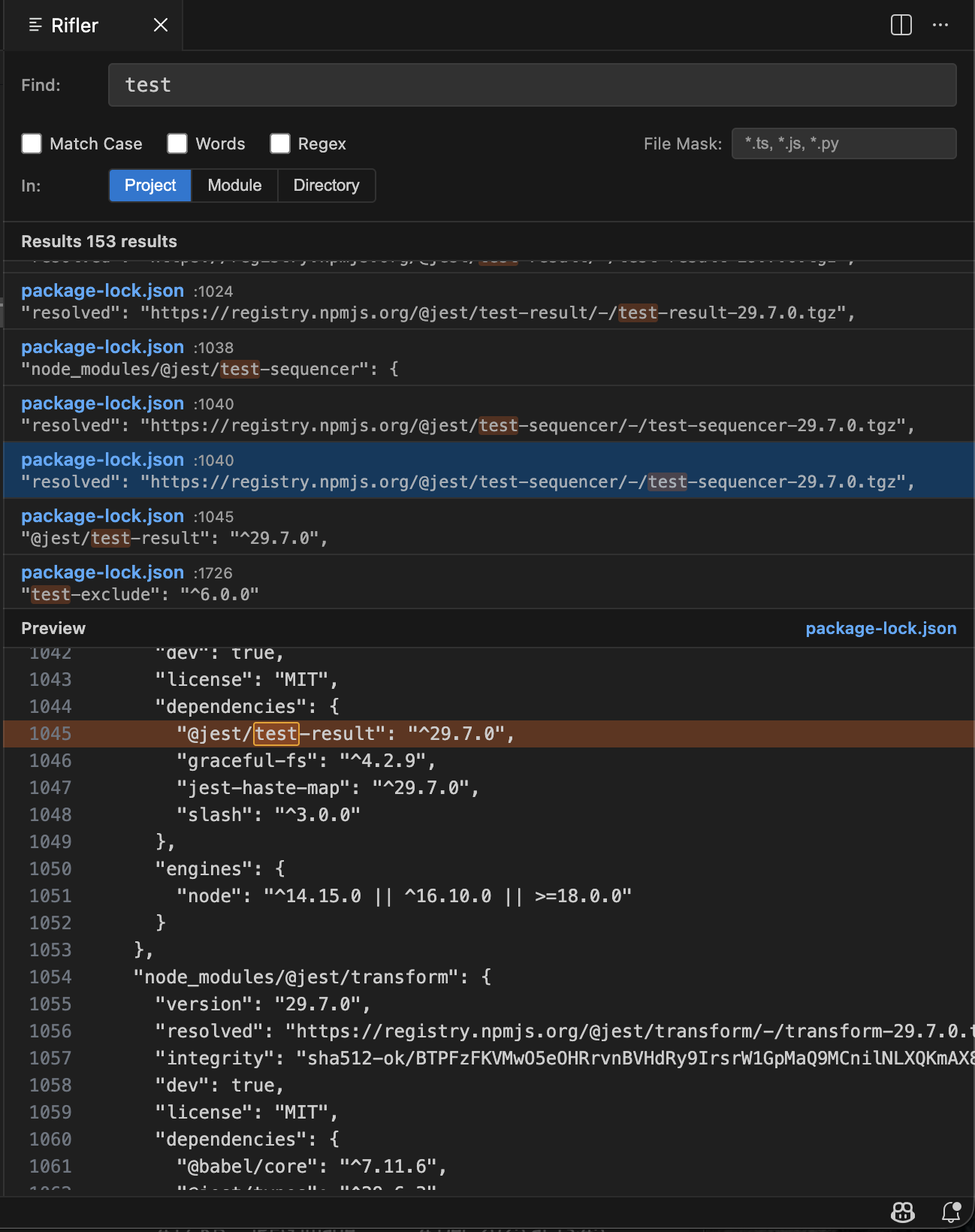 Rifler - Main product screenshot demonstrating key features and user interface
