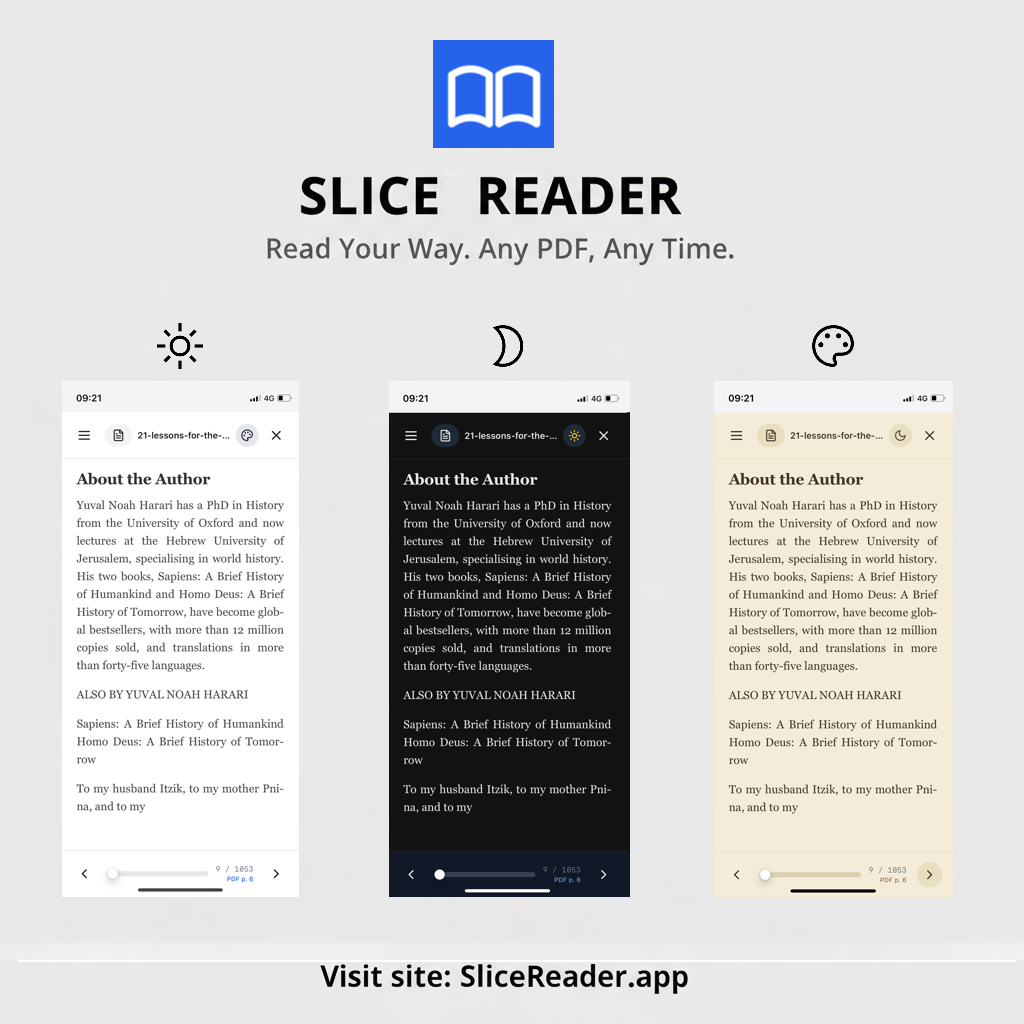 SliceReader - Screenshot 2 showing product features and functionality