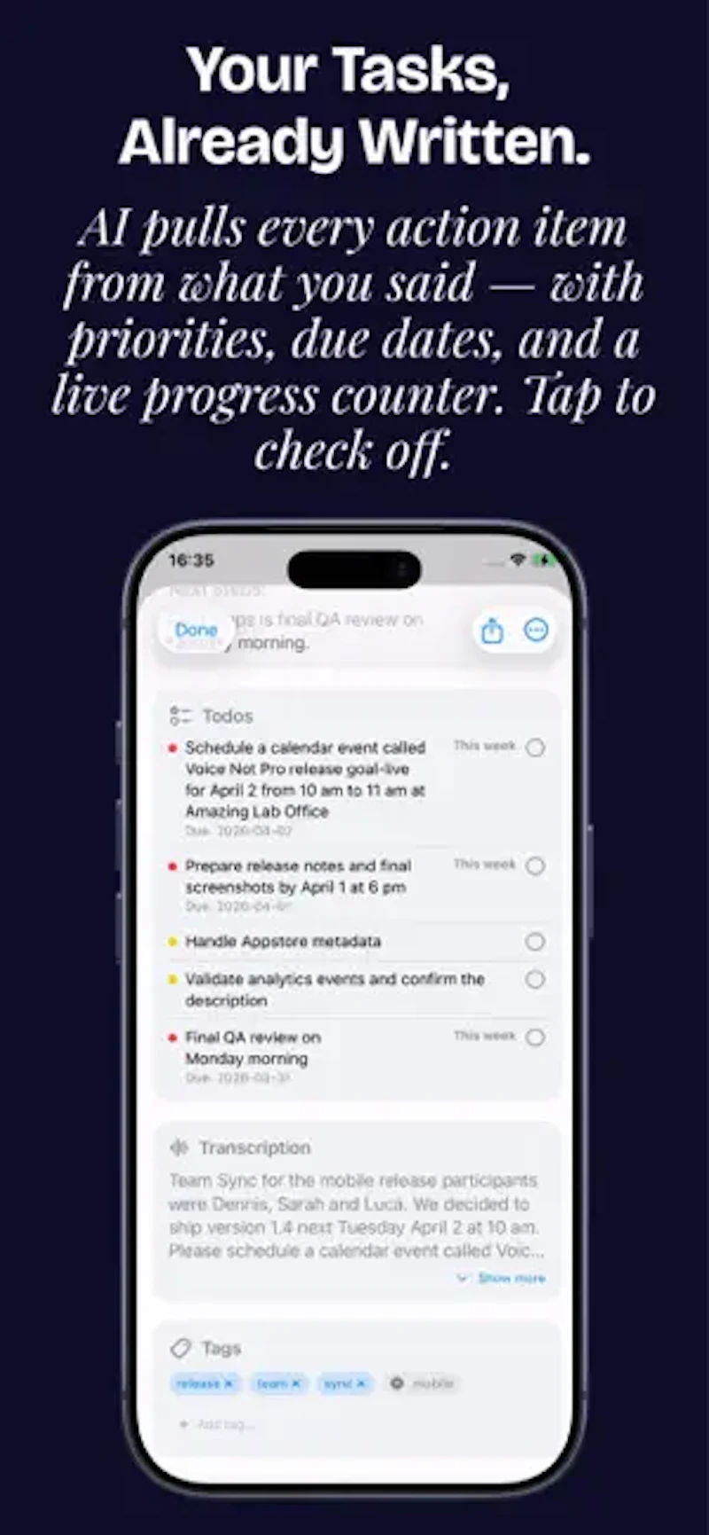 Voice Note Pro screenshot 5
