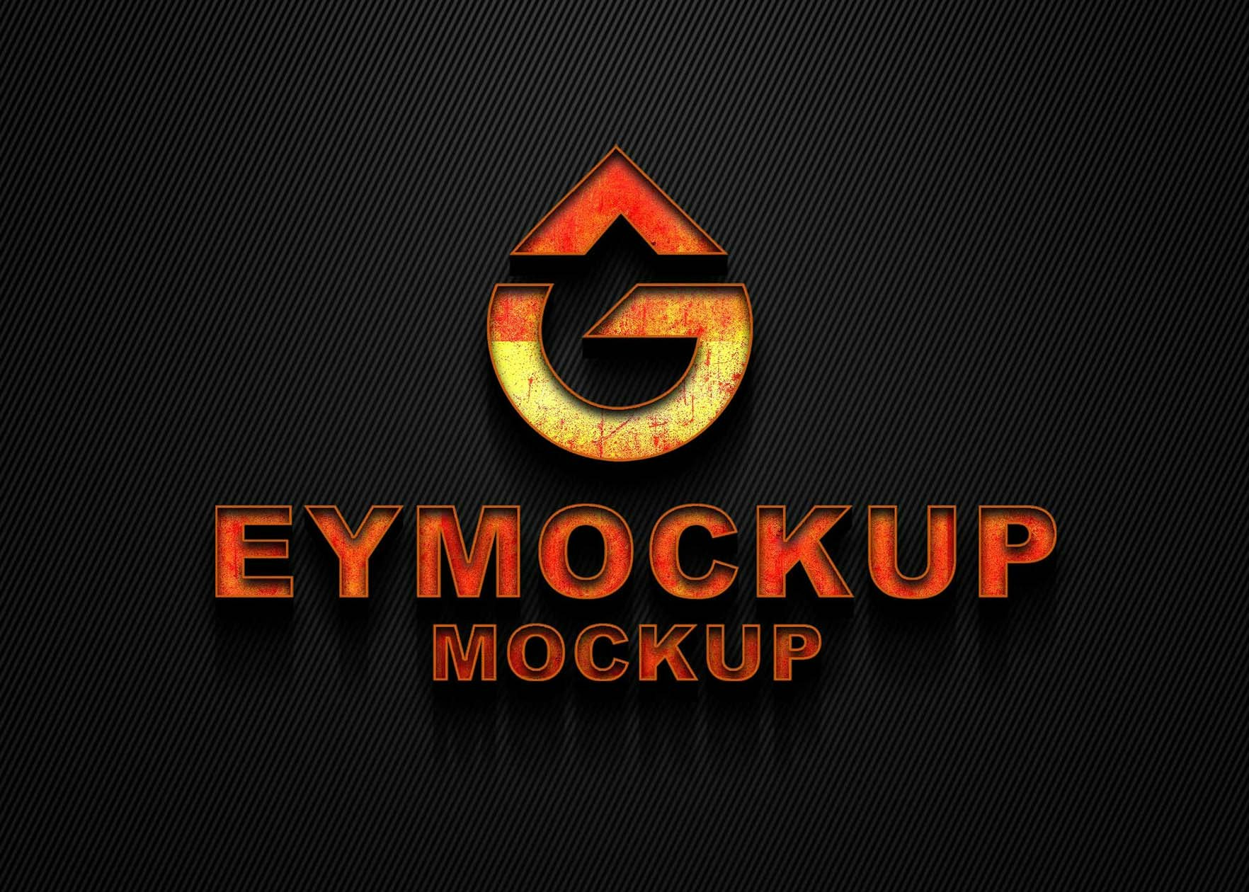 Free 3D Logo Mockup Collection gallery image