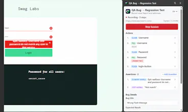 QA Bug → Regression Test gallery image