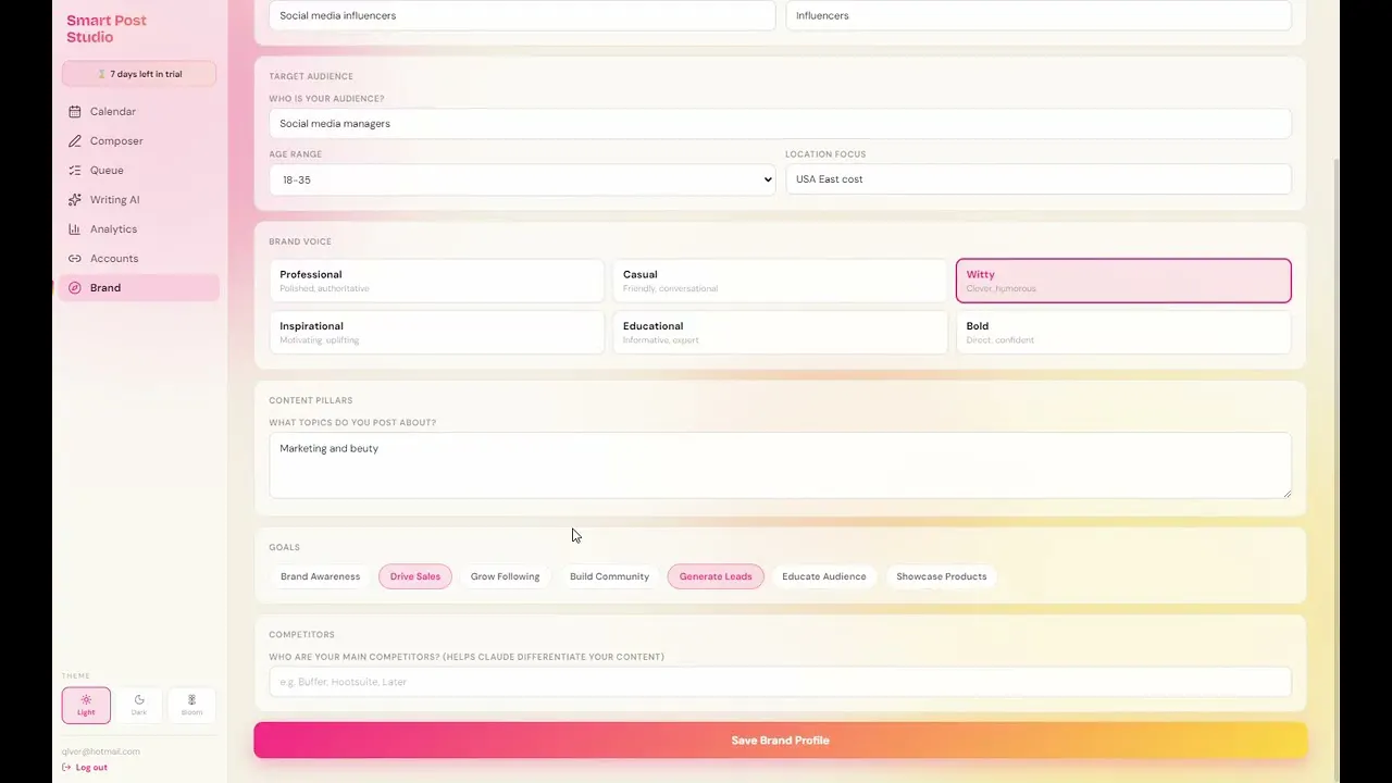 Smart Post Studio —  AI powered Desktop gallery image