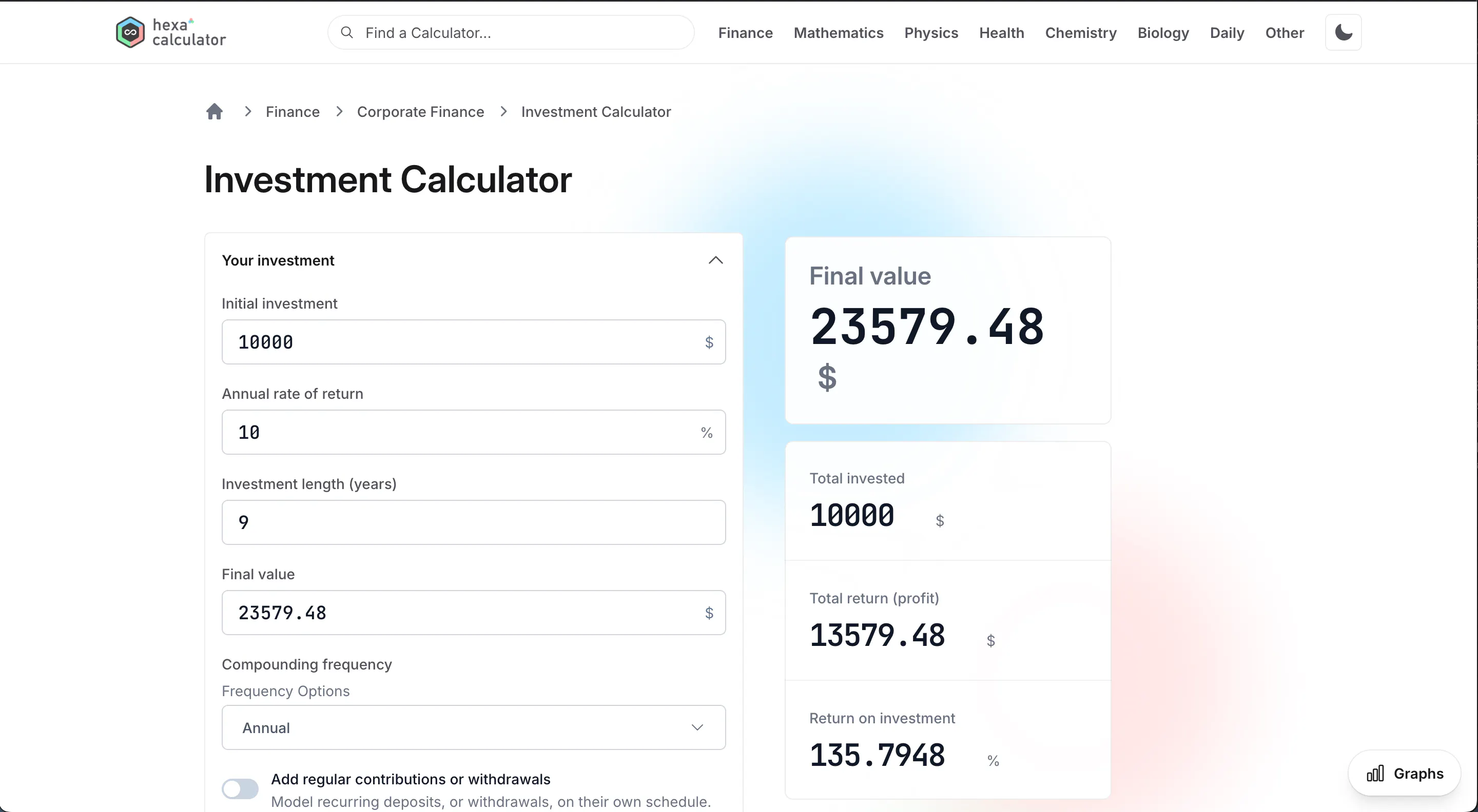 hexacalculator.com gallery image