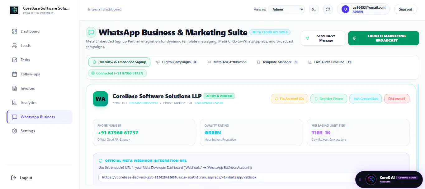 CoreBase - Business Operating System gallery image