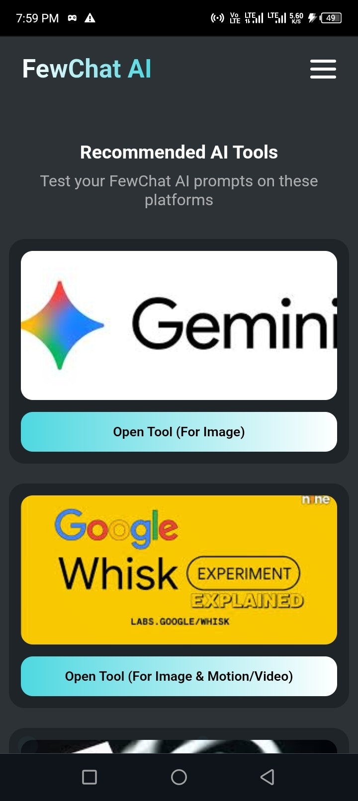 FewChat AI  gallery image
