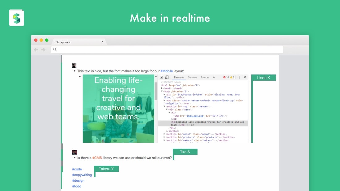 Scrapbox gallery image