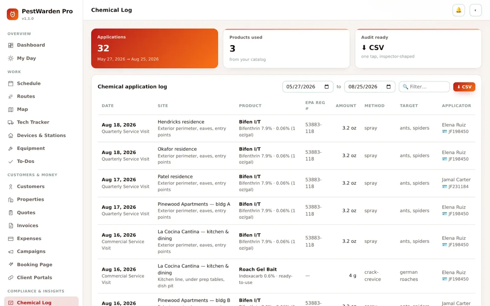 PestWarden Pro screenshot 3