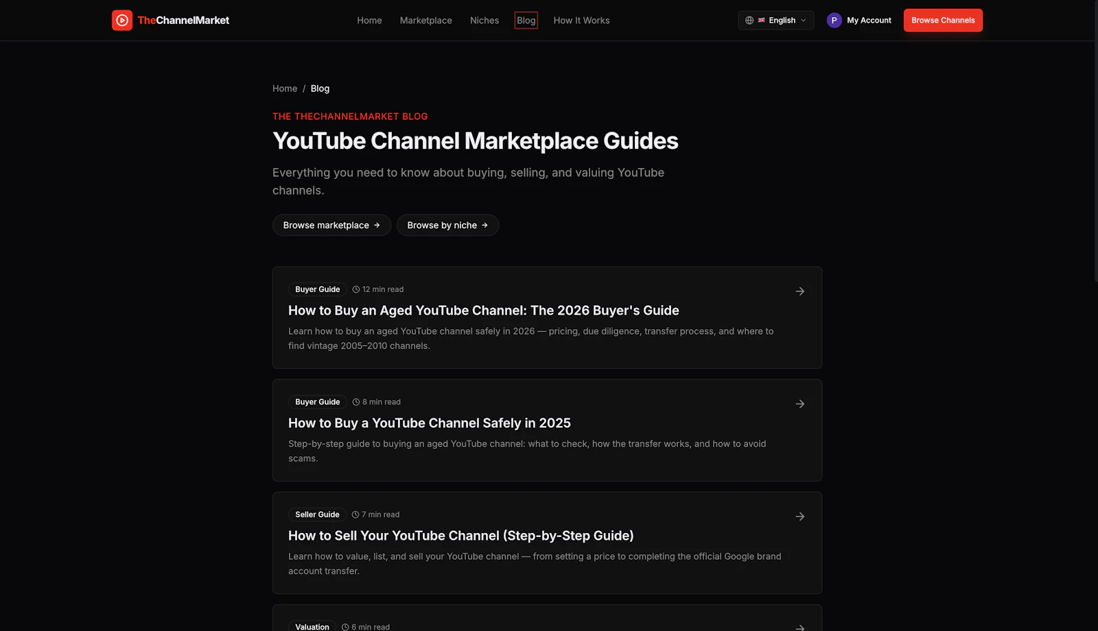 The Channel Market screenshot 2