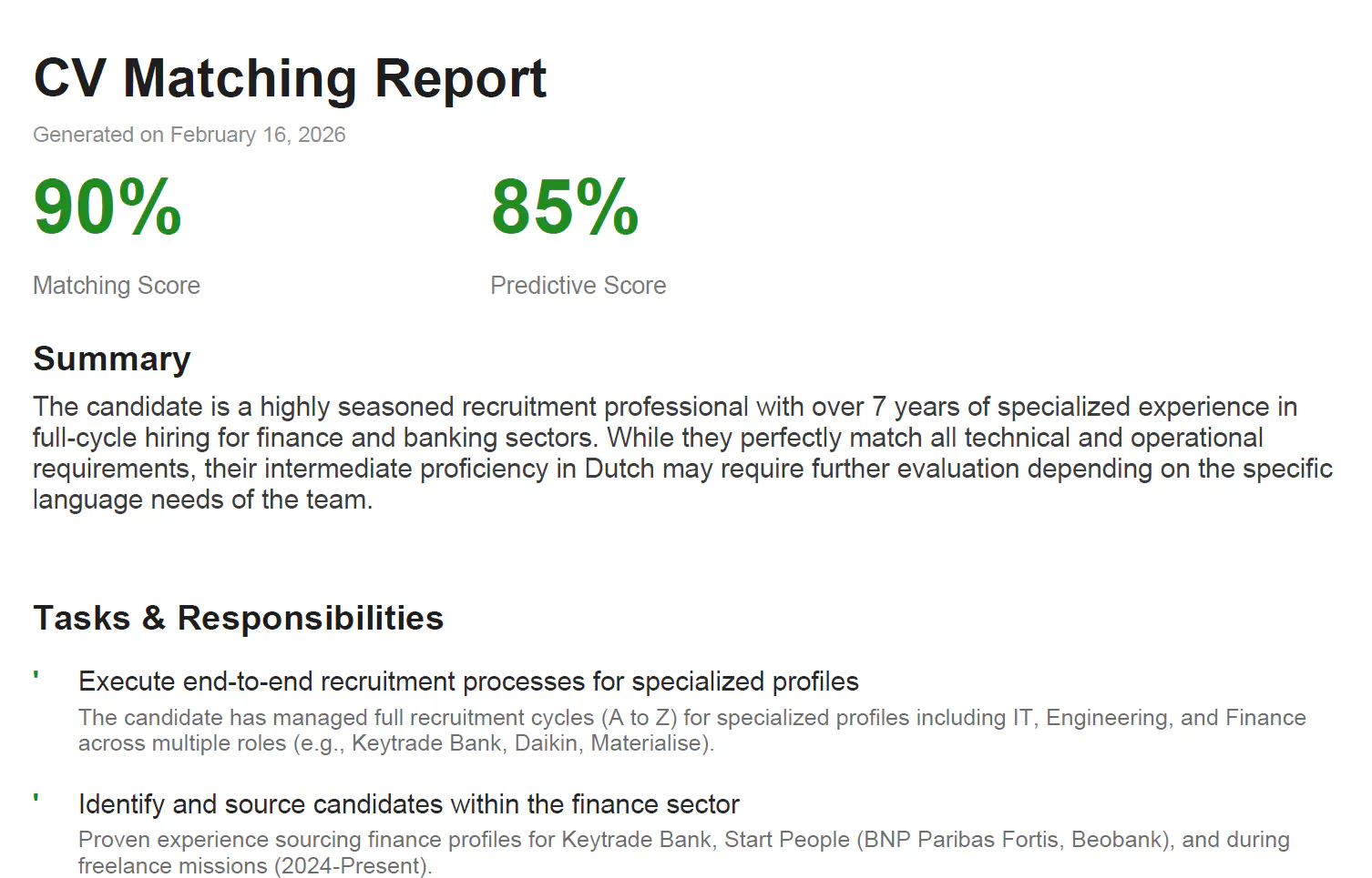 Match a CV gallery image