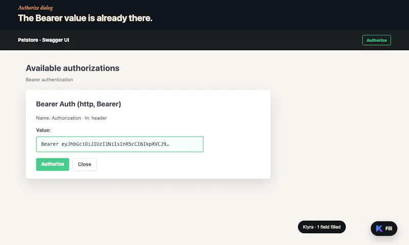 Klyra Autofill screenshot 3