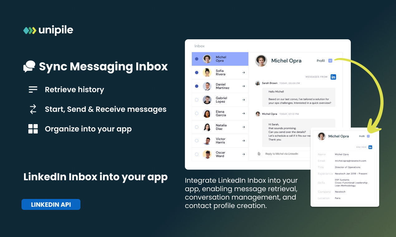 Unipile LinkedIn API media 6