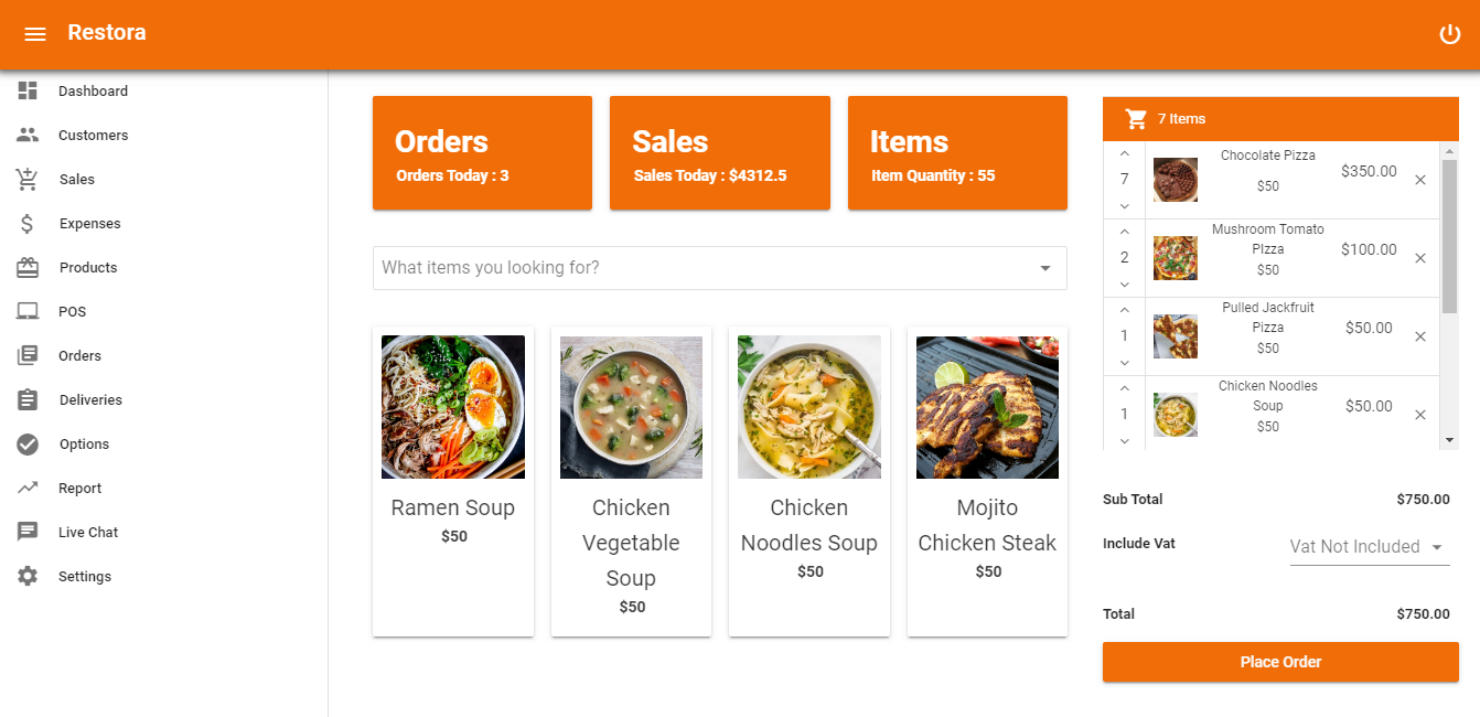 Restora - Restaurant Management Software gallery image