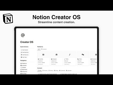 Notion Creator OS gallery image