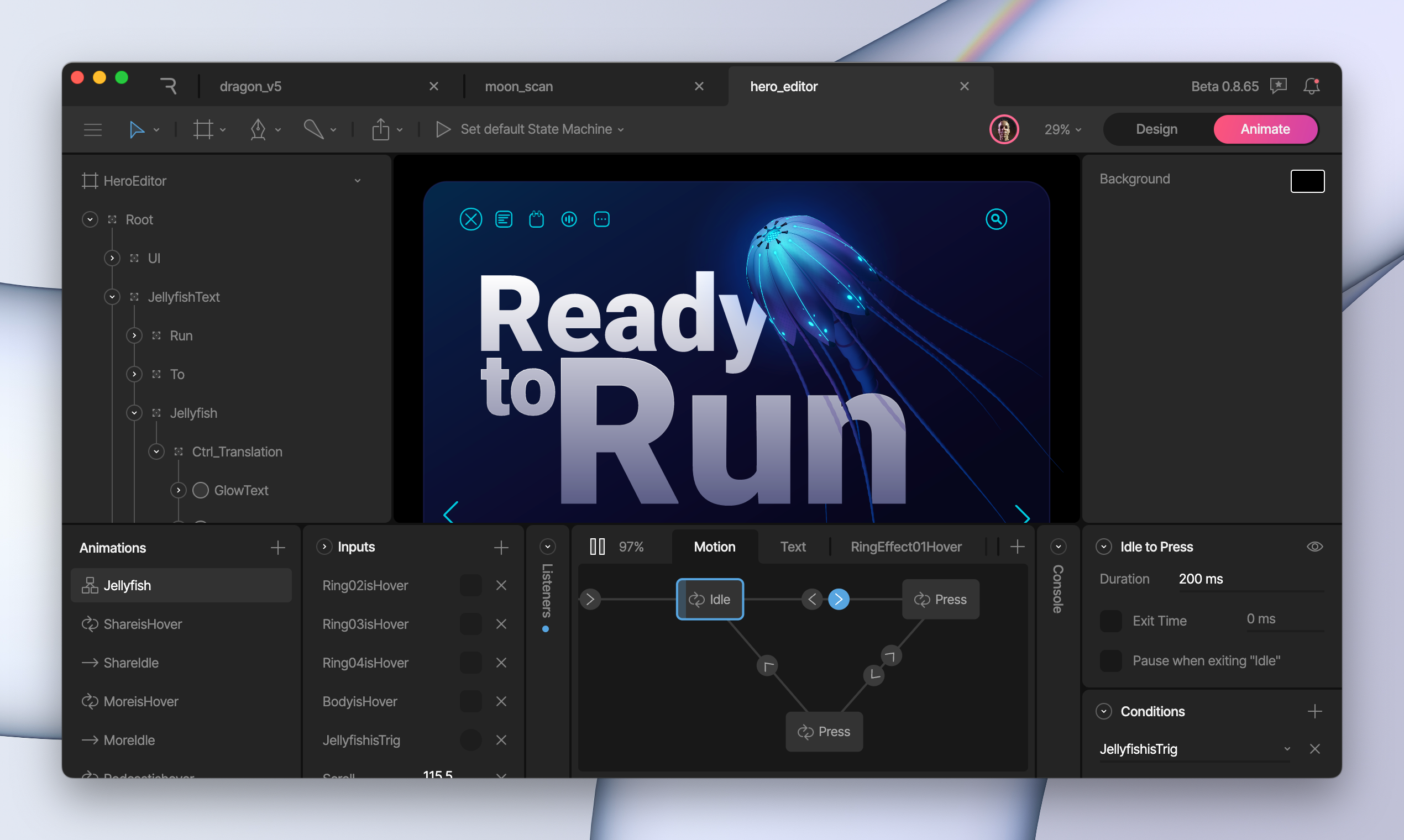 Media Rive cho macOS - Công cụ thiết kế tạo ra đồ họa hoạt hình tương tác 4