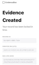 EvidenceBox gallery image