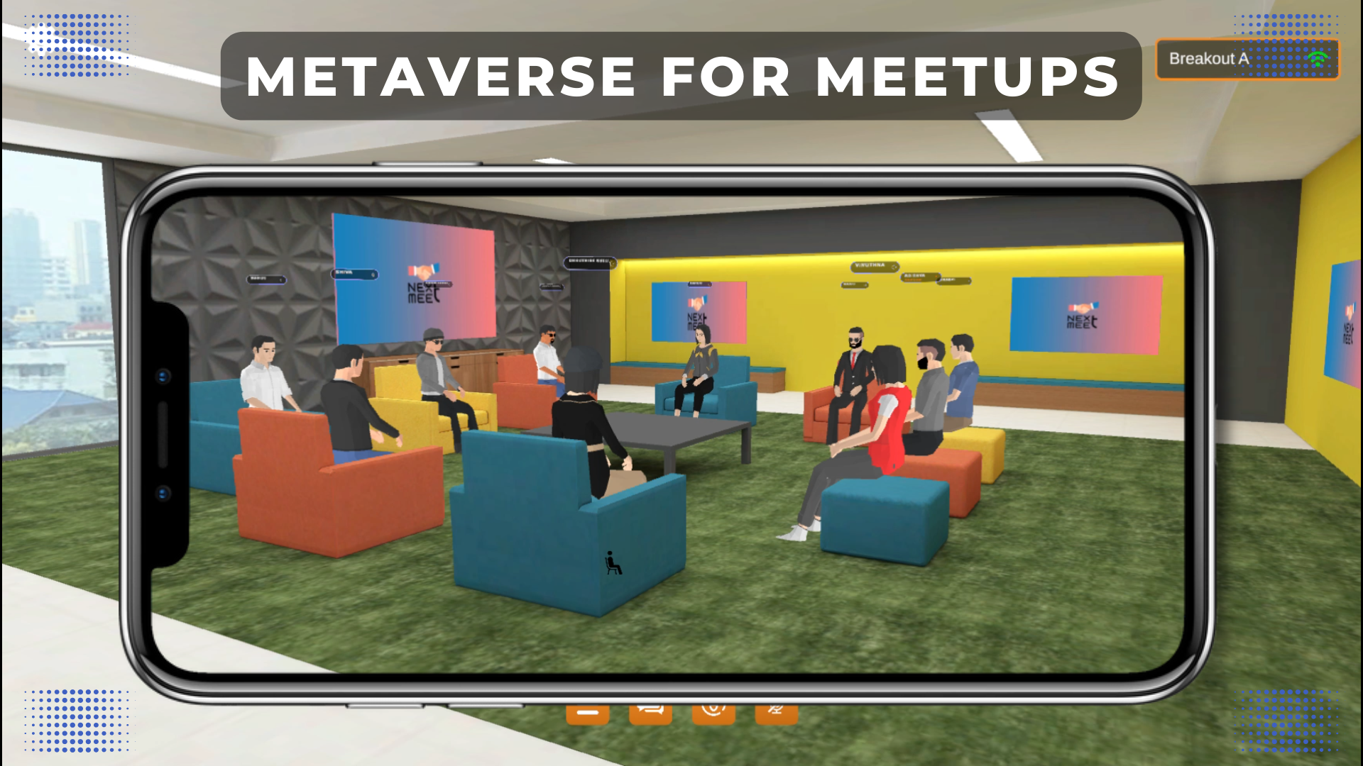NextMeet® 코어 - 3D 아바타 기반 메타버 플랫폼 미디어 5