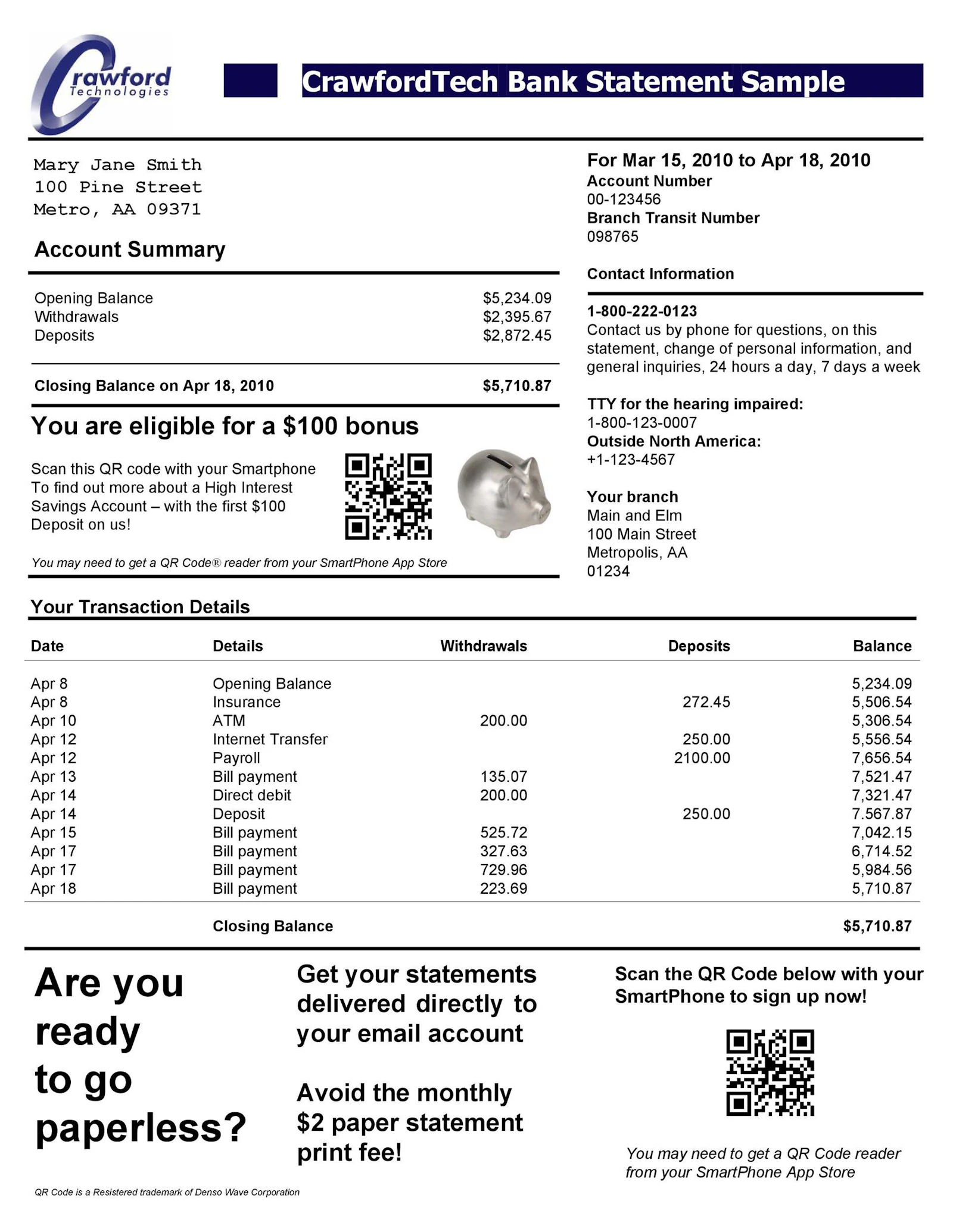 Know Your Bank Statement screenshot 3