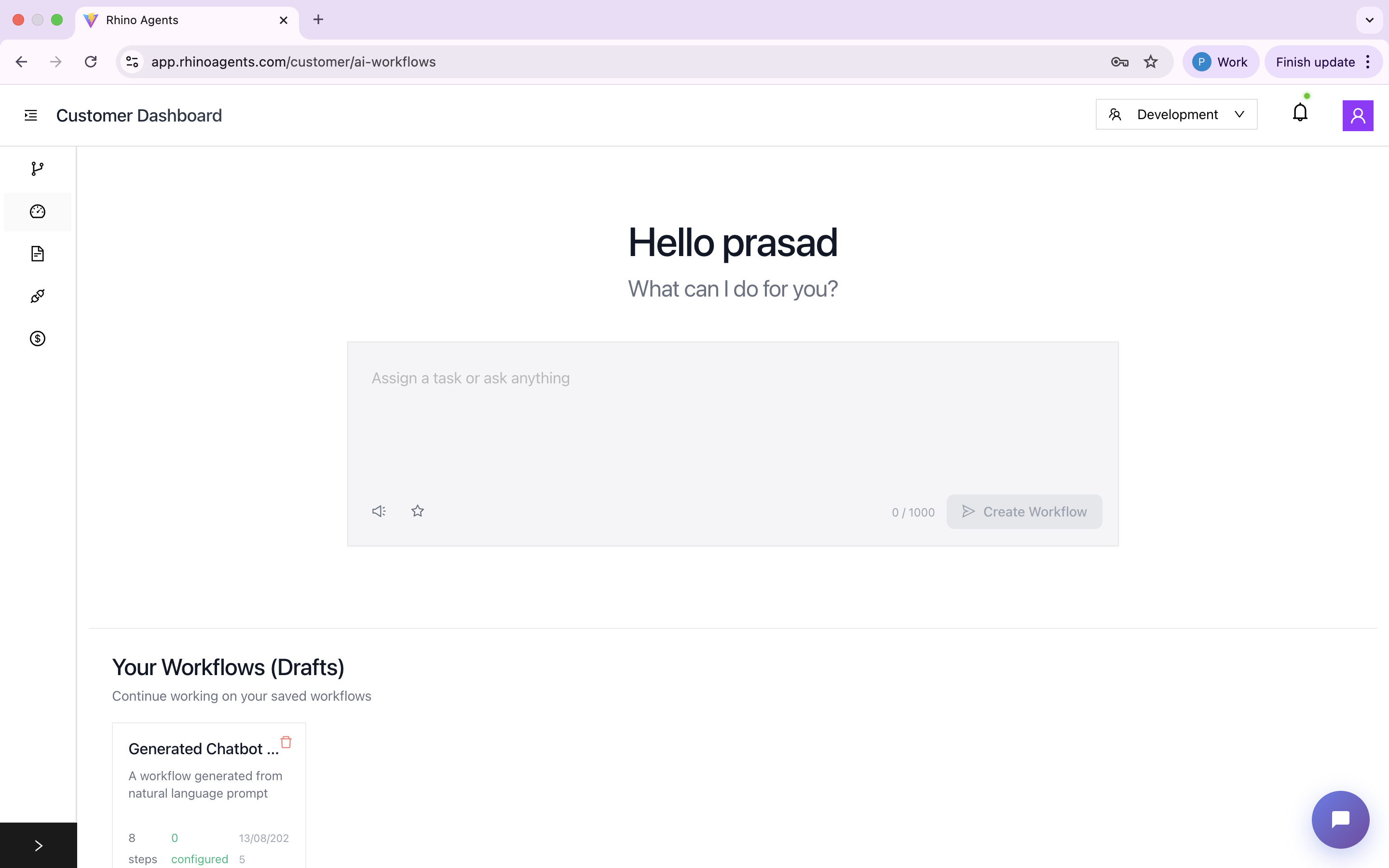 비즈니스를 자동화하는 AI 에이전트 - 프롬프트, 구성, 실행 - 코드없이 AI 에이전트 생성 미디어 5