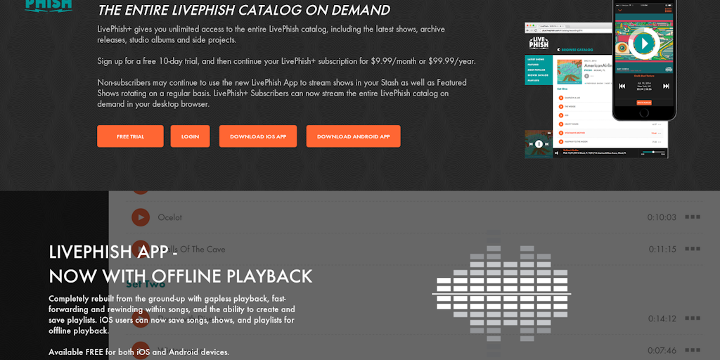 LivePhish Dinner And A Movie with LivePhish Product Hunt
