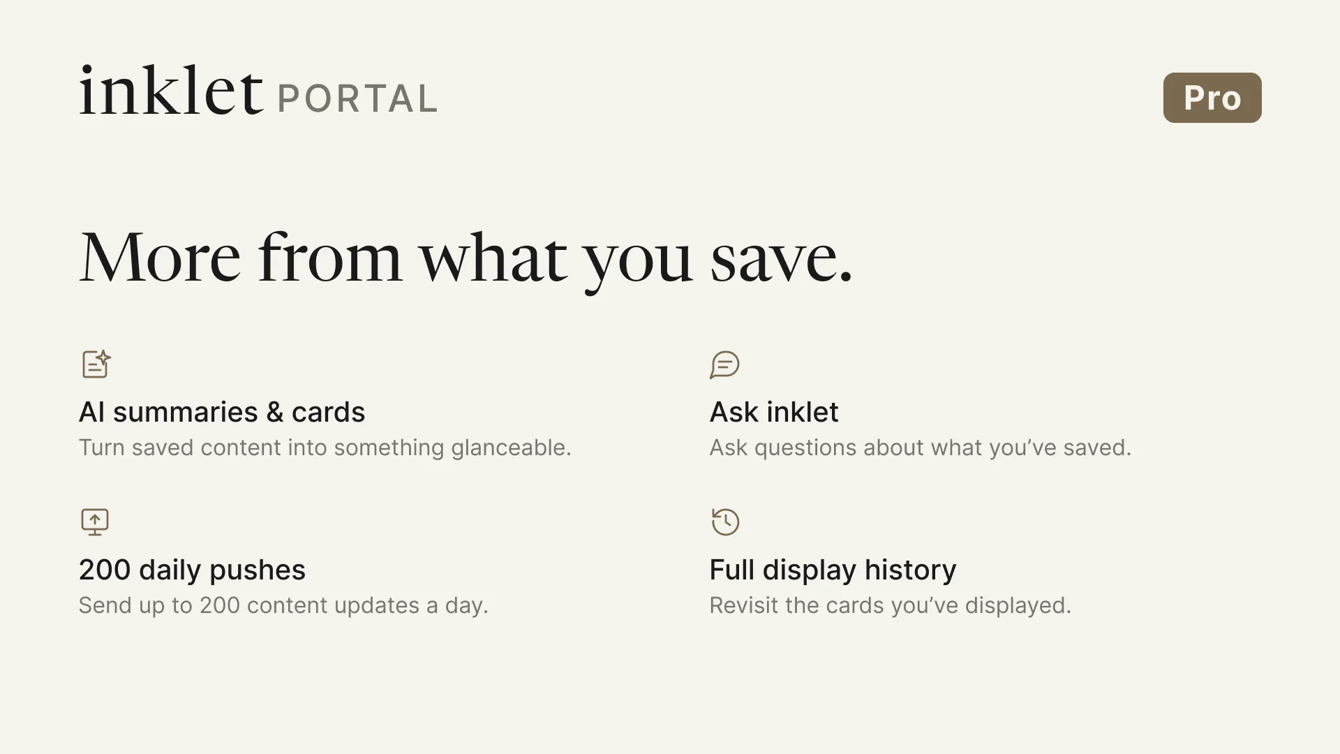 inklet Portal 截图 4