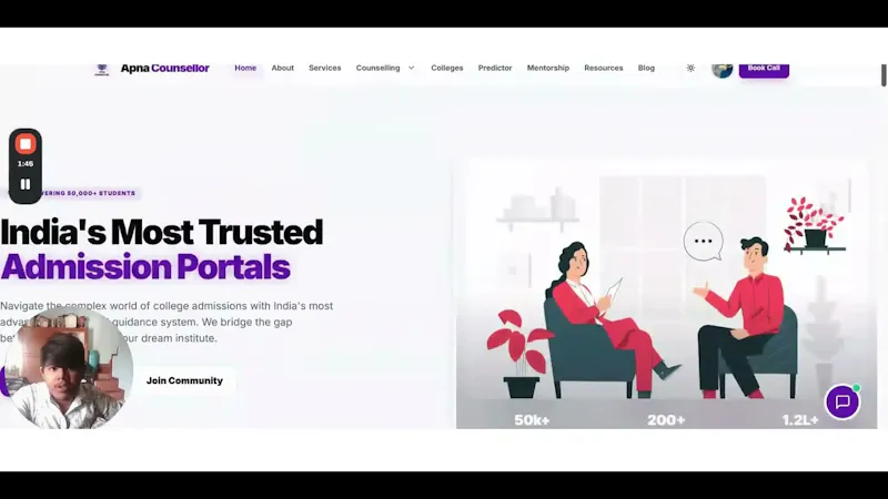 Apna Counsellor screenshot 1 (video preview)
