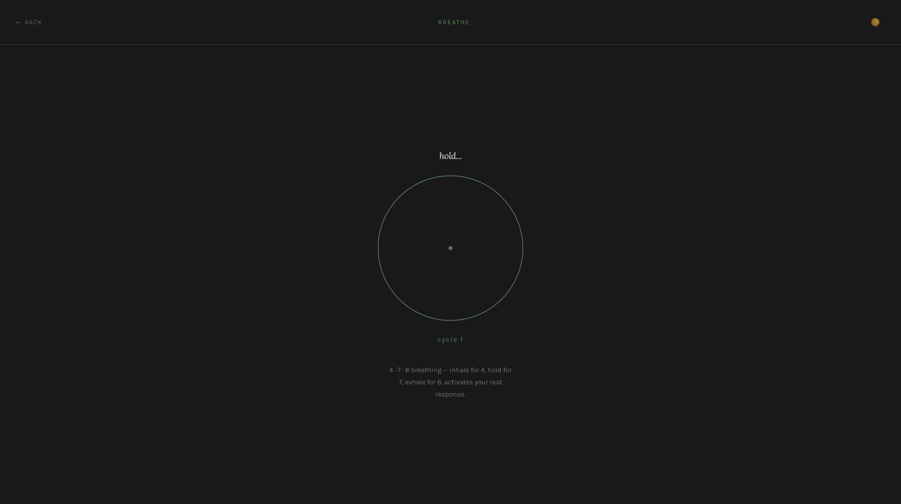 reset. — A quieter place gallery image