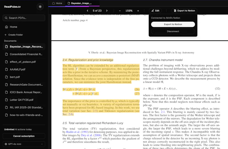 ReadPulse.cv screenshot 12