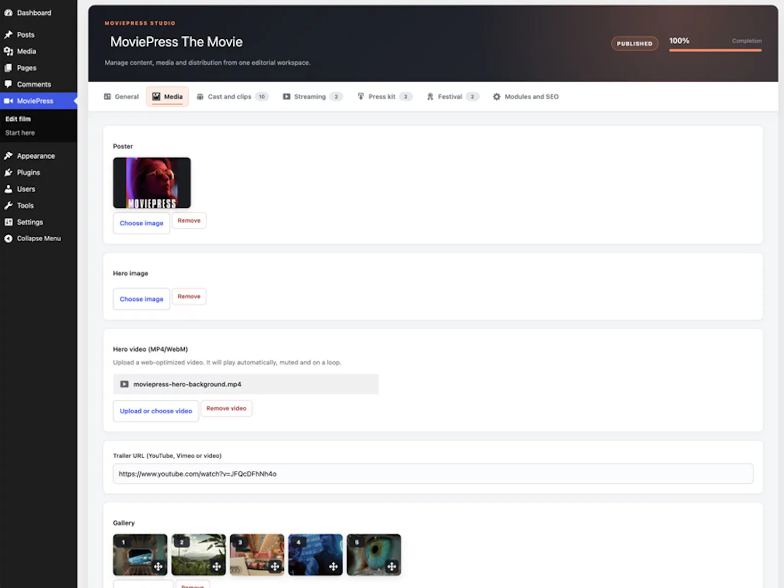 MoviePress screenshot 5