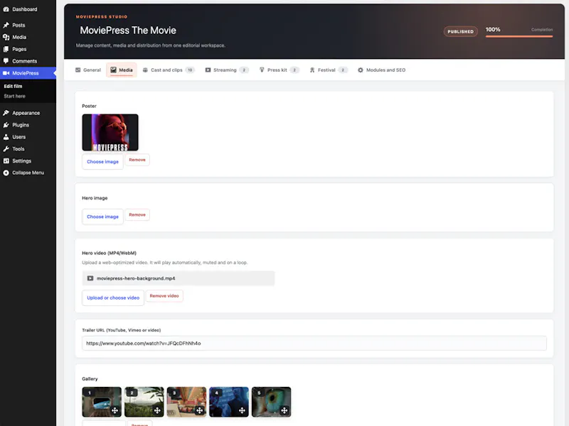 MoviePress screenshot 5