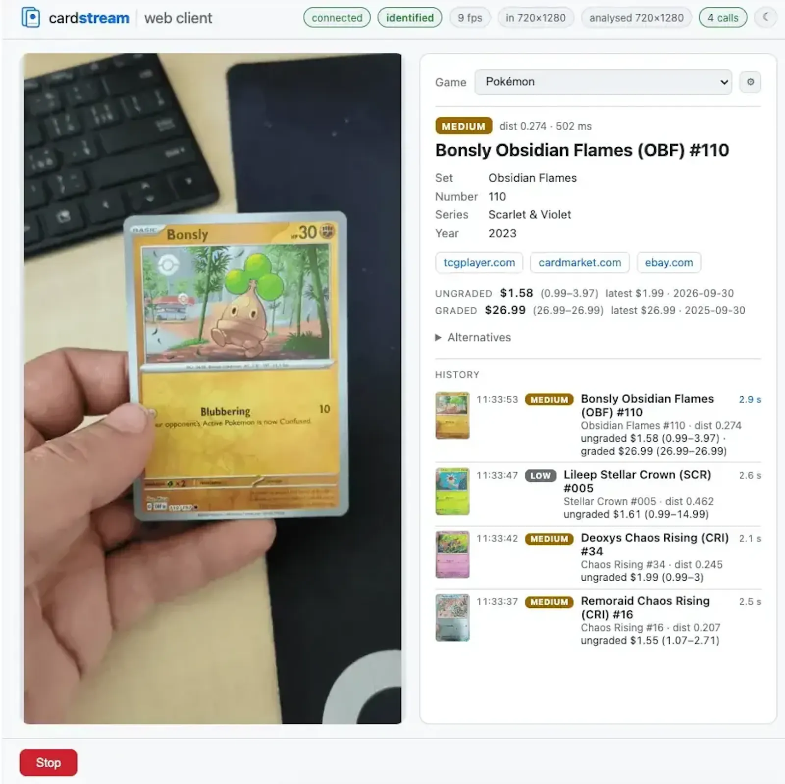 Cardstream.ai screenshot 3