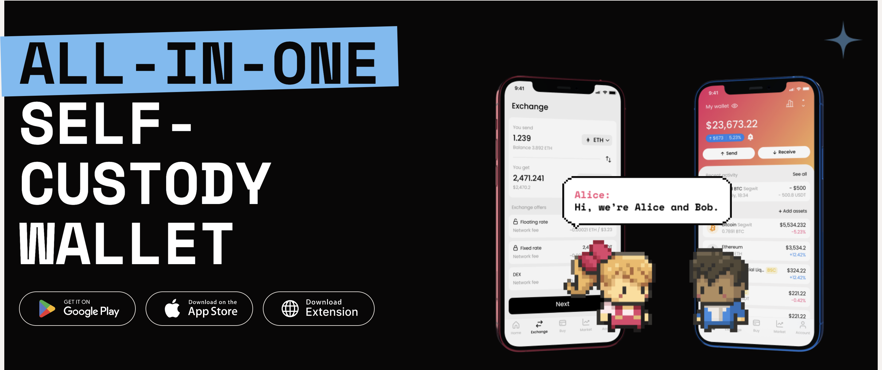 AliceBob Wallet gallery image