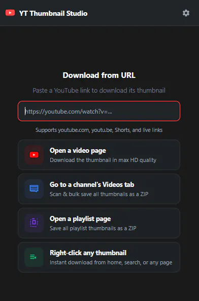 YT Thumbnail Studio