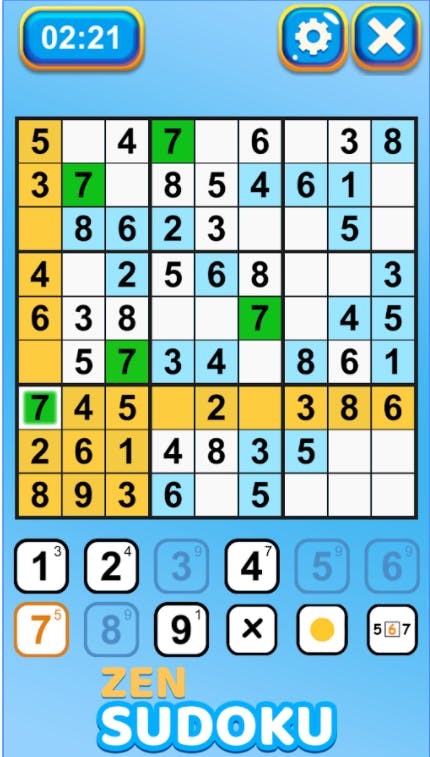 Zen Sudoku Game - 9x9 Puzzles media 3
