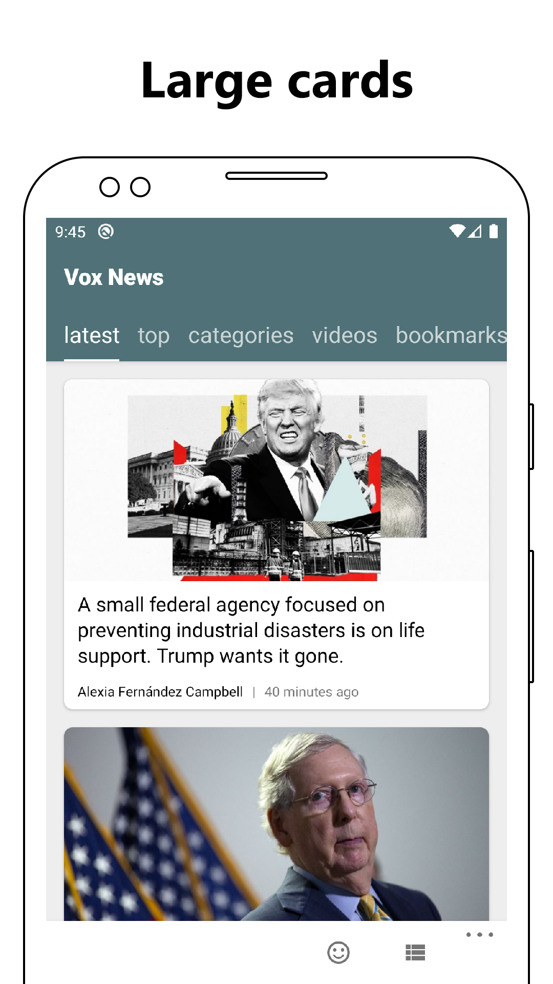 News Reader for Vox News gallery image