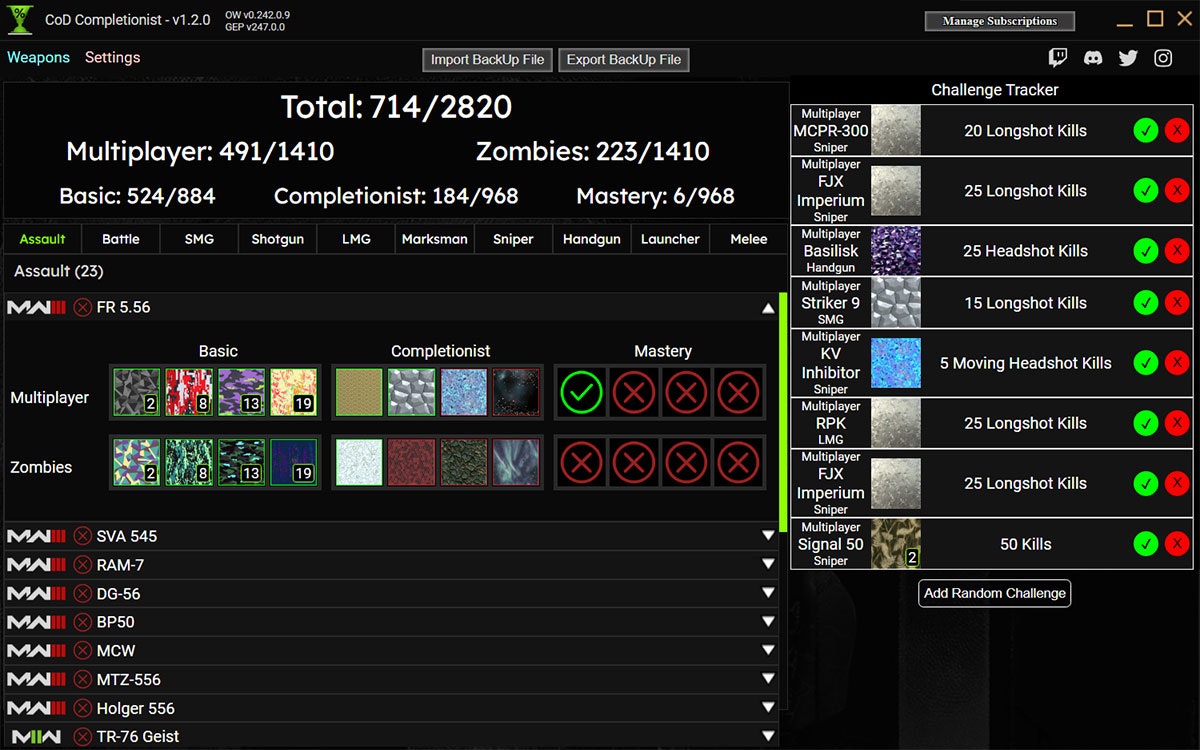CoD Completionist gallery image